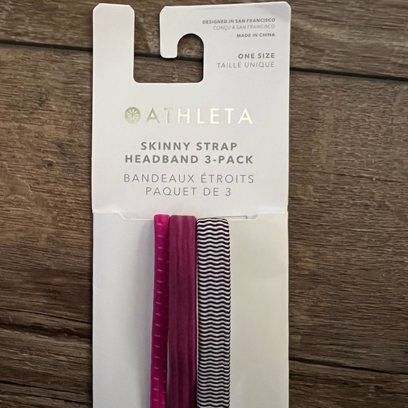 Athleta Accessories Athleta Skinny Strap Head Bands 3 Pack Poshmark
